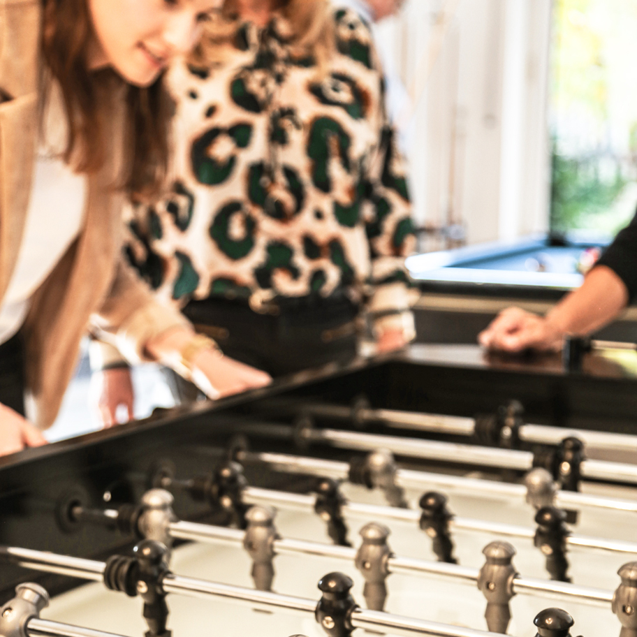 Kicker im Pausenbereich – ResQ Now EMT Simmelsdorf